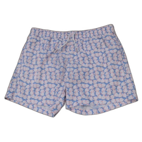 Bermies Fish Pattern Swim Trunks Men's Size Large - Picture 1 of 2